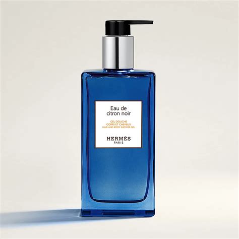 hermes eau de citron noir shower gel|Eau de citron noir Hair and body shower gel .